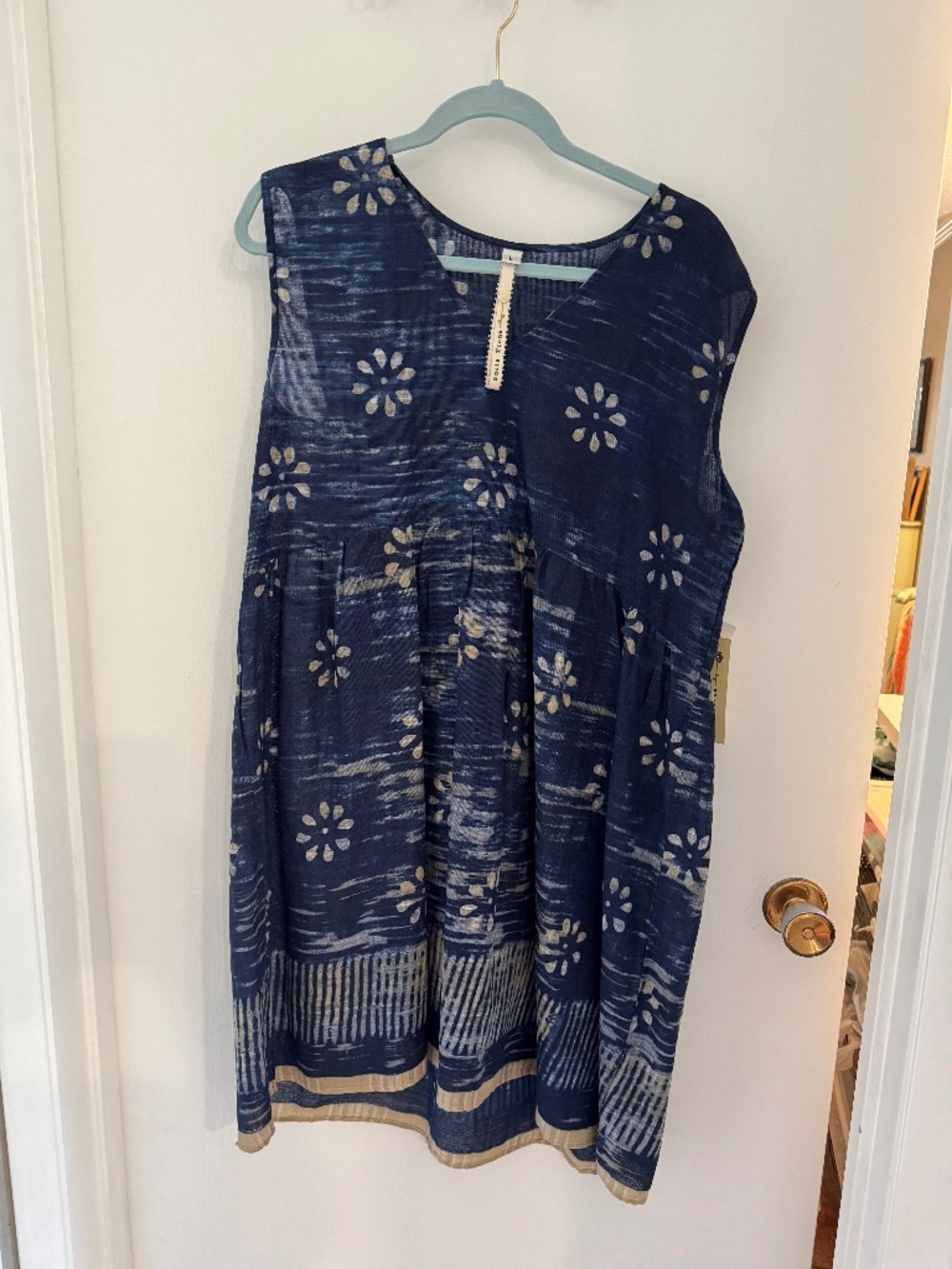 Uncle Frank blue dress
